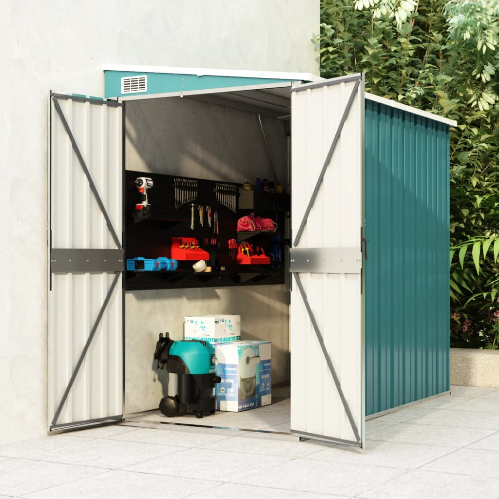 Wall-mounted Garden Shed Green