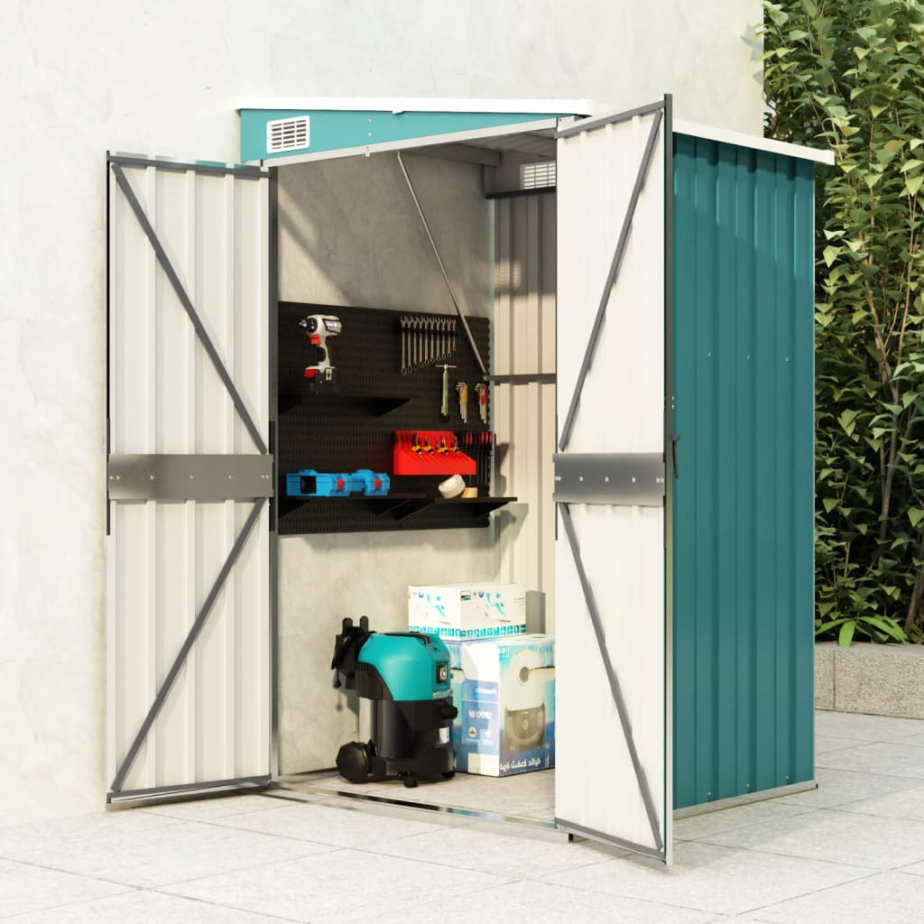 Wall-mounted Garden Shed Green