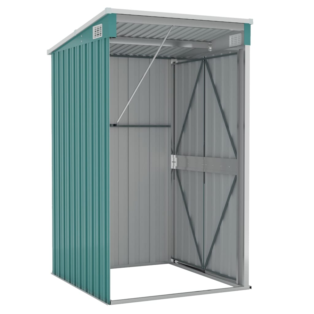 Wall-mounted Garden Shed Green