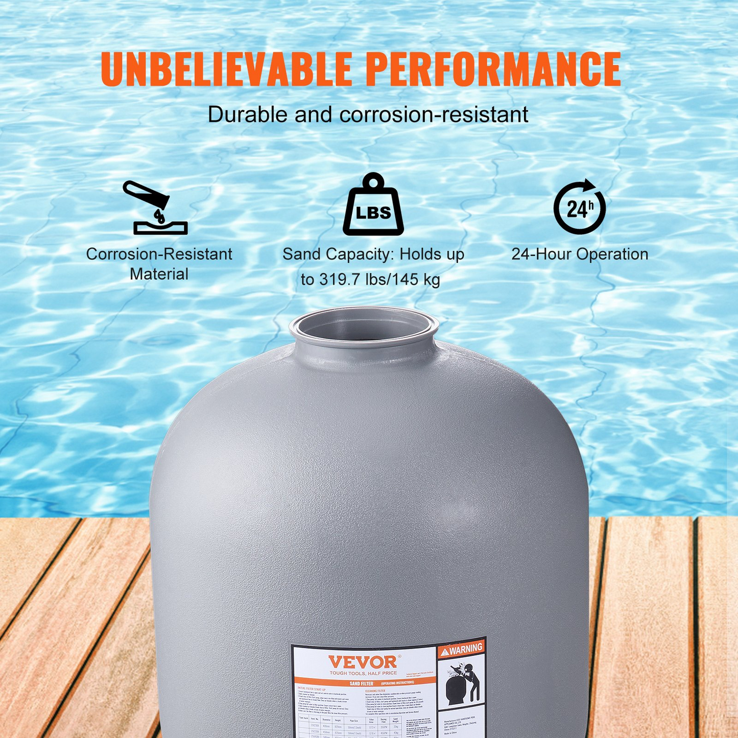 Above Inground Swimming Pool Sand Filter