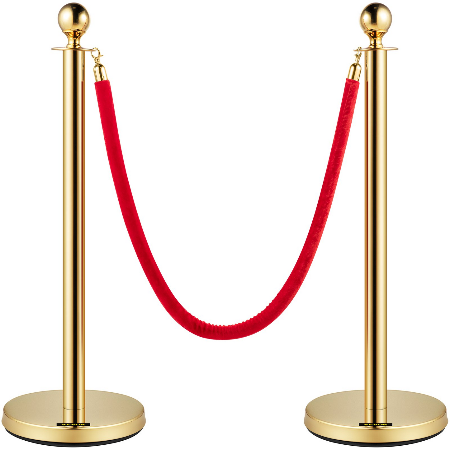 38 Inch Stanchion Posts Queue