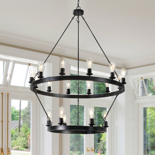 (NEW SKU:W1340P206659) Retro style chandelier