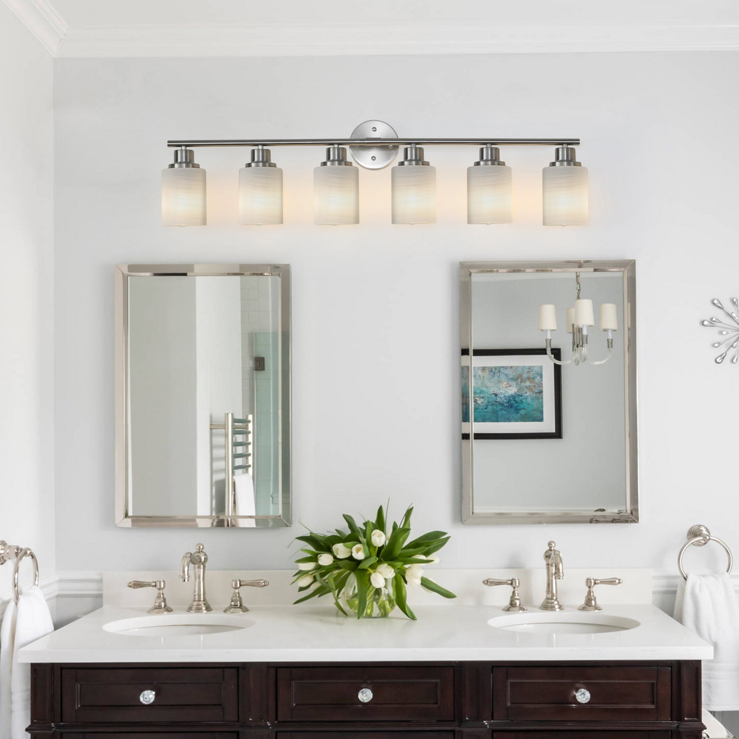 6-Light Vanity Wall