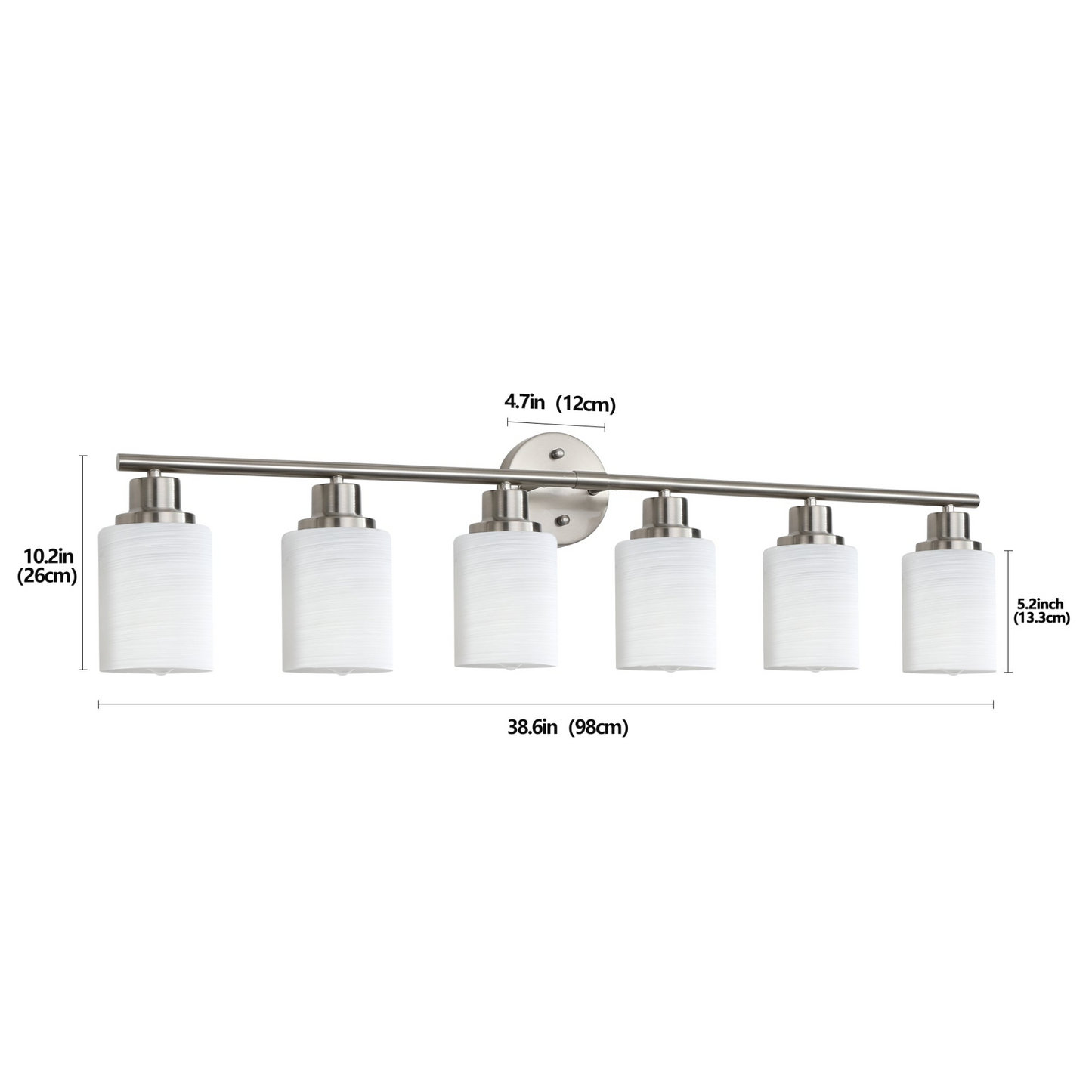 6-Light Vanity Wall