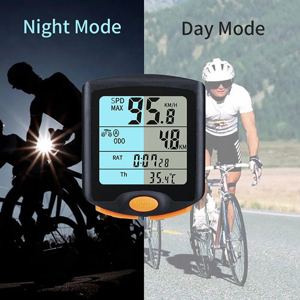 Waterproof Bicycle Computer Wireless And Wired Road MTB Bike Cycling Odometer Stopwatch Speedometer Watch Digital Bike Compute