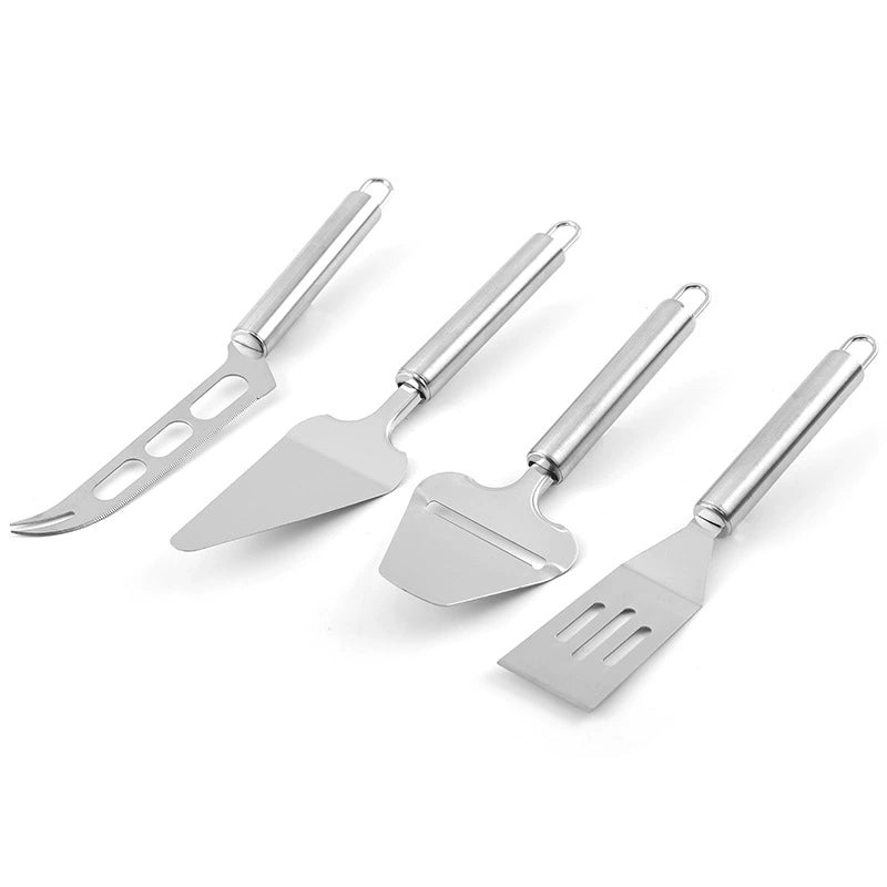 Stainless Steel Pizza Shovel Cake Shovel Triangle Shovel Cheese Shovel Baking Tool Cheese Grater Cheese Knife Small Slotted Turner Baking