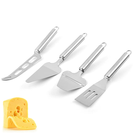 Stainless Steel Pizza Shovel Cake Shovel Triangle Shovel Cheese Shovel Baking Tool Cheese Grater Cheese Knife Small Slotted Turner Baking