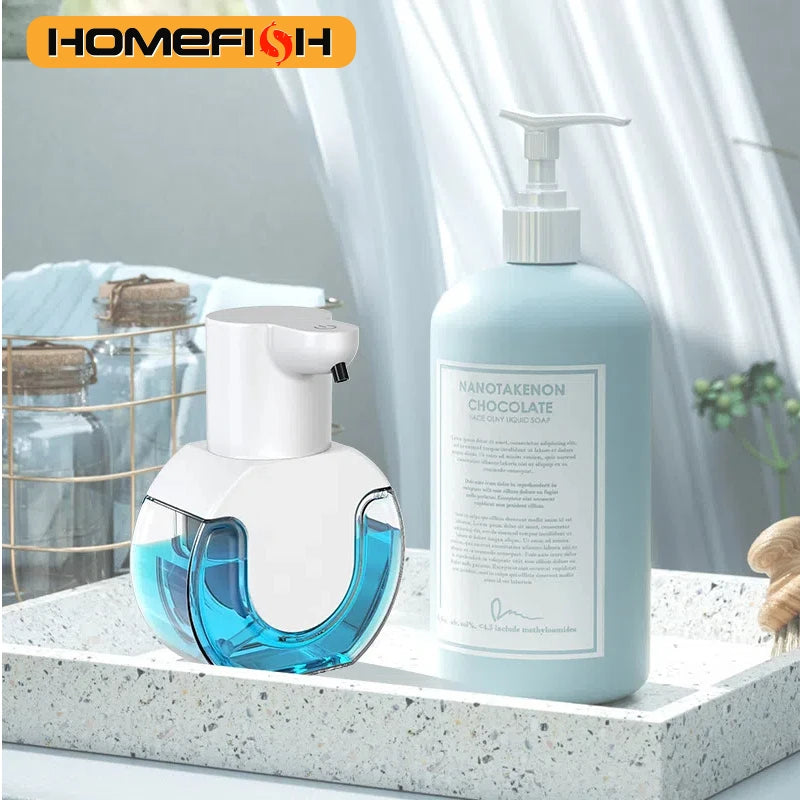 HOMEFISH P10 Smart Soap Dispenser 420ml Touchless Motion Sensor Washing Hand Device Wall-Mounted Liquid Soap Dispenser