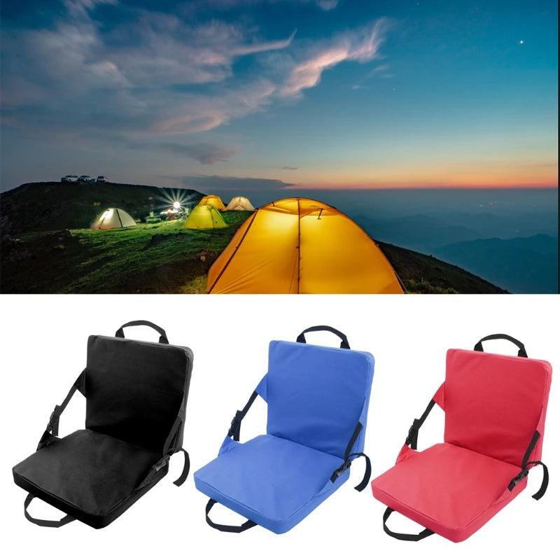 Waterproof Recliner Cushions Folding Stadium for Seat Lounger Pad Boat Canoe Kayak for Seat Outdoor Chair Cushion Comfortable