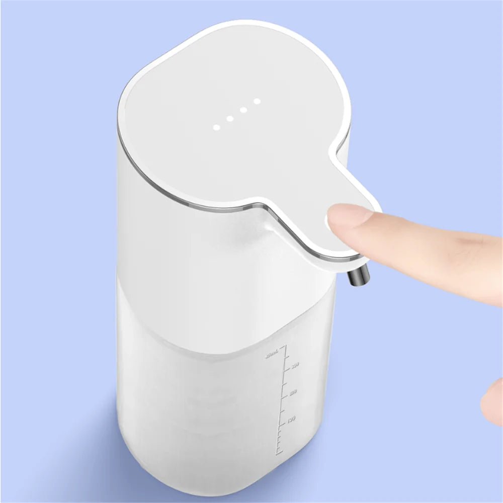 Touchless Automatic Sensor Foam Soap Dispenser USB Charging Smart Infrared Sensor Liquid Soap Dispenser Hand Sanitizer Kitchen