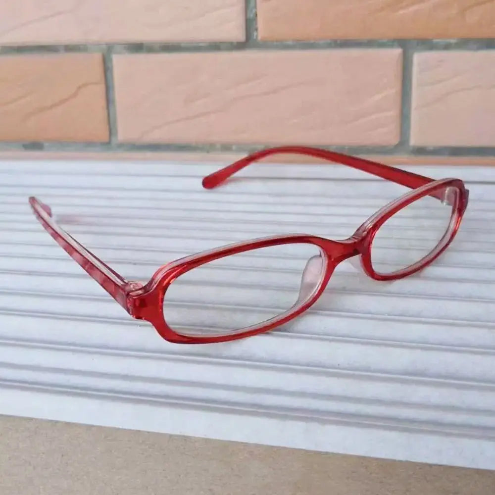 Y2K Women Retro Square Glasses Frame Glass Eyewear Decorative Computer Eyeglasses