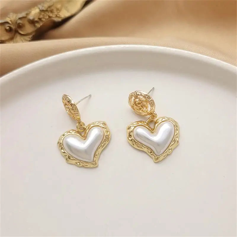 Sparkling Crystal Luxury Accessories Elegant Design Personalized Earrings In Pearls And Crystals Ladies Jewelry Necessity