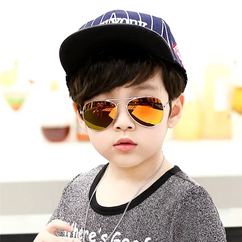 Vintage Kids Sunglasses UV400 Brand Designer New Trend Children Sun Glasses Luxury Shades Baby Boys Girls Eyewear