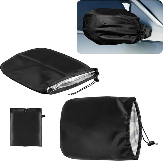 1 Pair Car Rearview Mirror Snow Cover Car Rearview Mirror Protective Cover Frostproof Rain Cover Rearview Mirror Dust Cover