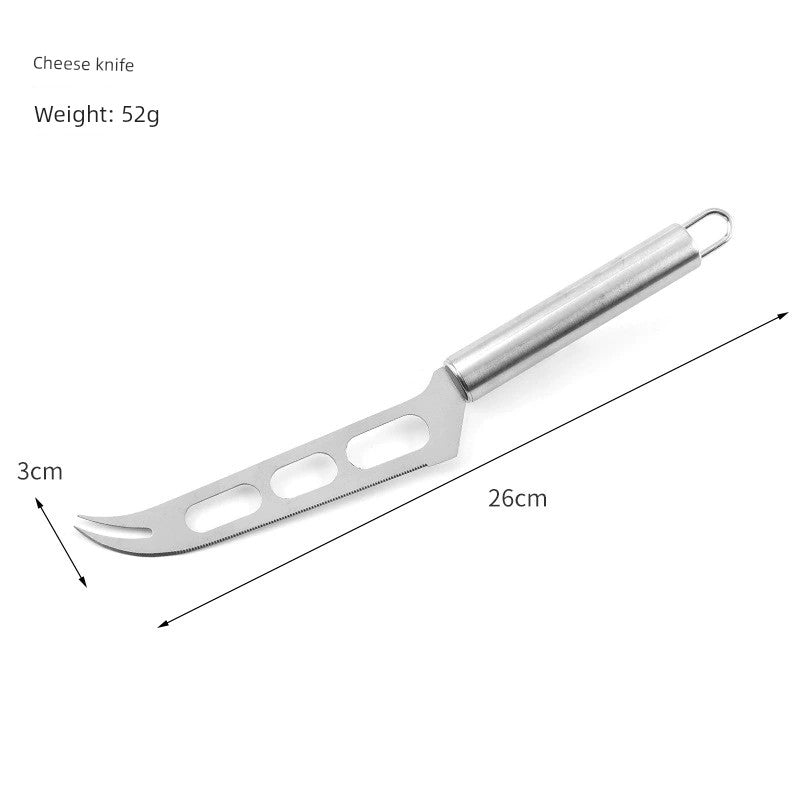 Stainless Steel Pizza Shovel Cake Shovel Triangle Shovel Cheese Shovel Baking Tool Cheese Grater Cheese Knife Small Slotted Turner Baking