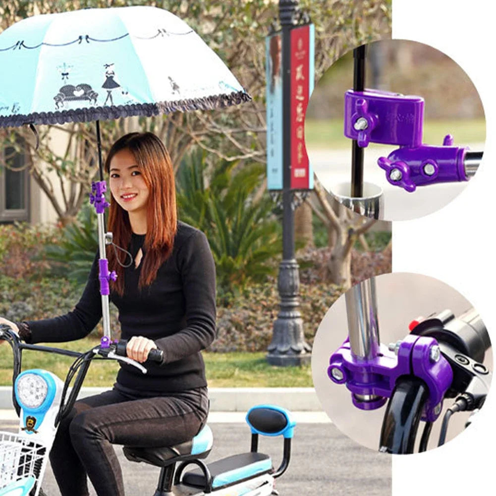 1 Pc Umbrella Holder 180° Adjustable Umbrella Holder Hole Diameter 0.8-2cm Umbrella Mount Holder 60cm(unfold),33cm(folded) Parts