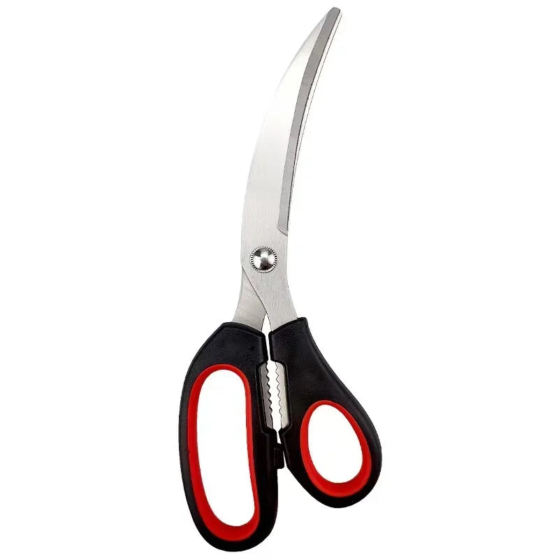 Korean Stainless Steel Scissors Multi Functional Vegetable Food Scissors Barbecue Kitchen Scissors Kitchen Gadgets