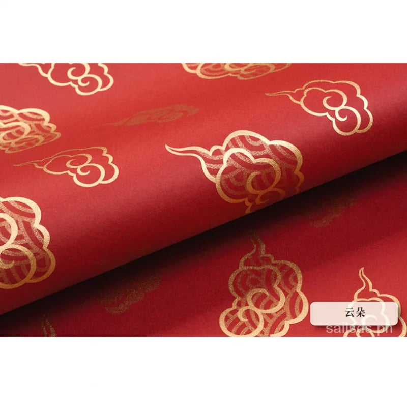 ackaging】Chinese Style Festive Red Box New Year Wedding Wrapping High-End Gift Paper