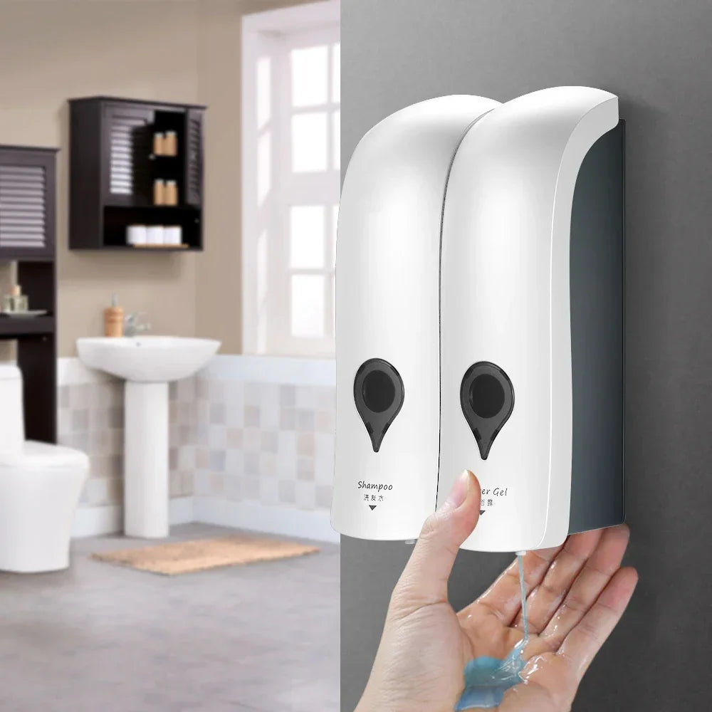 Household Bathroom Wall-mounted Hand Sanitizer Bottle Soap Dispenser Non-porous Soap Dispenser Soap Dispenser