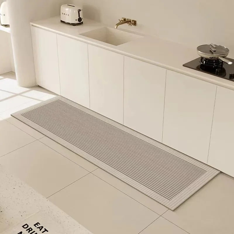 VIKAMA Simple Style Diatomite Entrance Kitchen Bathroom Home Decor Waterproof Anti-slip Mat Carpet Mats