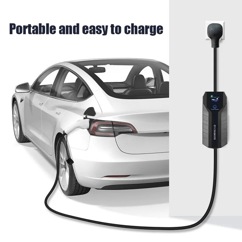 hot sale app control ev charging station 7kw dual ac ev charger for canada