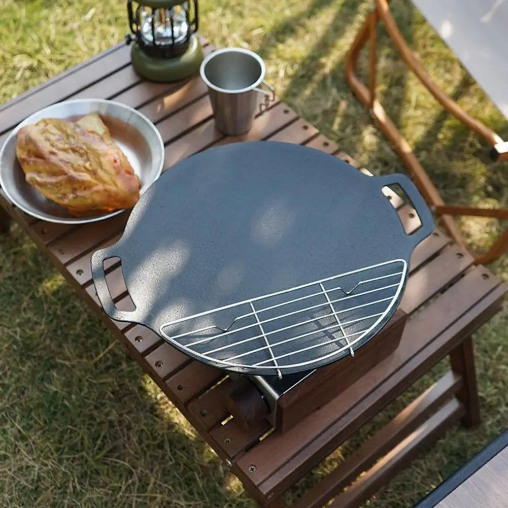 Stainless Steel Grill Mesh Steam Rack Barbecue Grid Heat-resistant Reusable Non-stick Barbecue Frying Pan Cooking Baking Net