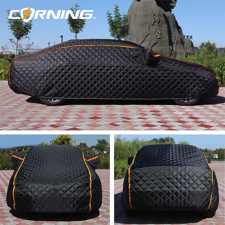 Universal Car Covers Winter Cover Portable Garage Tent Snow Full External Rain Anti Hail Outdoor House Exterior Accessories