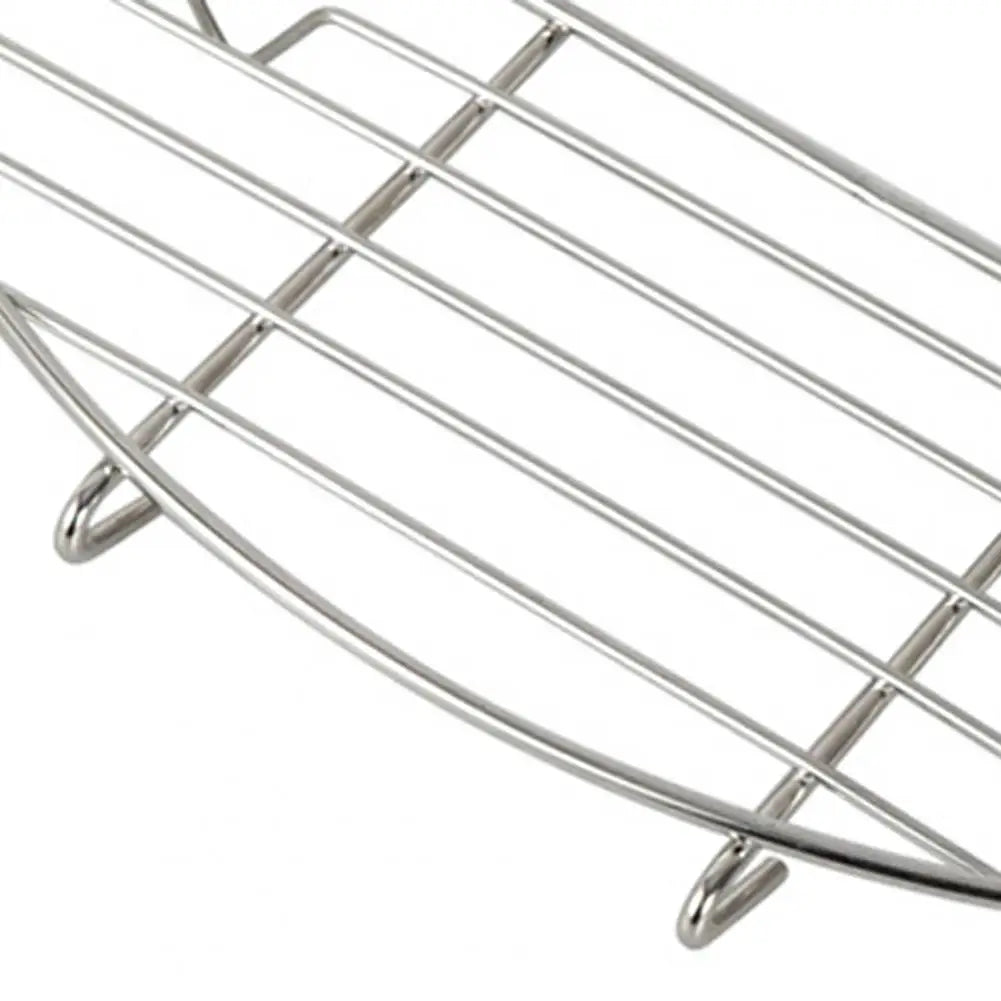 Stainless Steel Grill Mesh Steam Rack Barbecue Grid Heat-resistant Reusable Non-stick Barbecue Frying Pan Cooking Baking Net