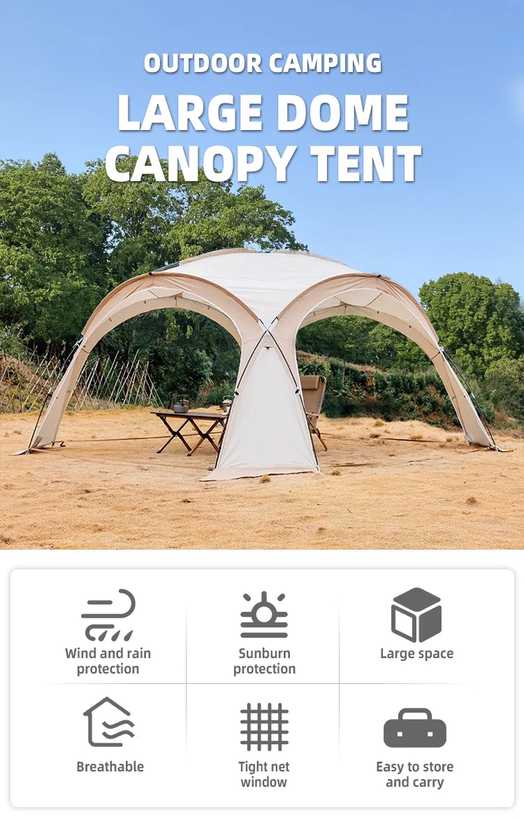 20X20 Tent Heavy Duty  Pop Up Canopy Shade Large Canopy Tent Camping Party Tent For Sporting Events