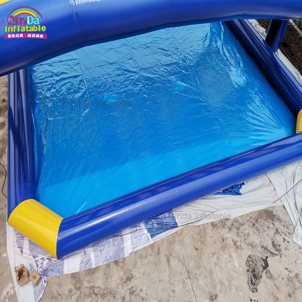 High Quality Inflatable Cover Pool Tent Portable Inflatable Pool With Tent