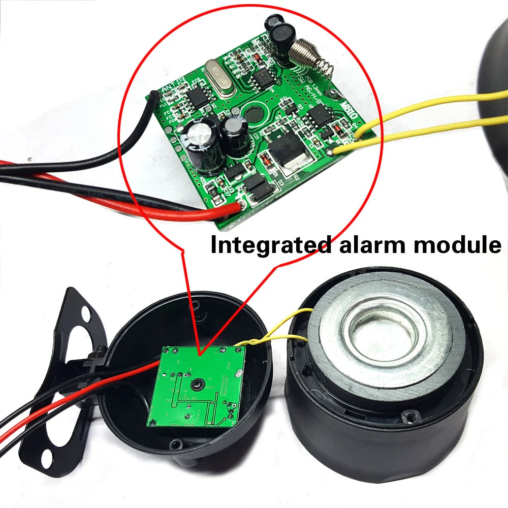 12V Car Accessory Universal Car Part M8115 Car Alarm System One Way Vehicle Burglar Alarm Security Protection & 2 Remote Control