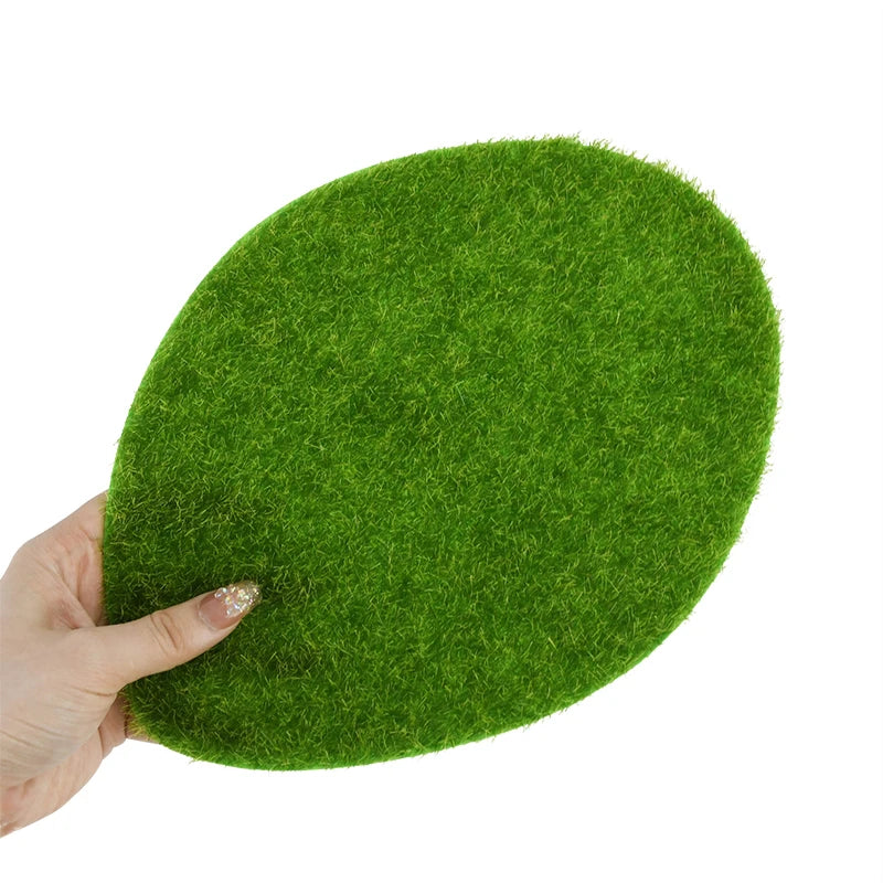 Artificial Turf Moss Sand Table Background Wall Micro Landscape Animal Plant Collocation Outdoor Indoor Decoration Green Stall