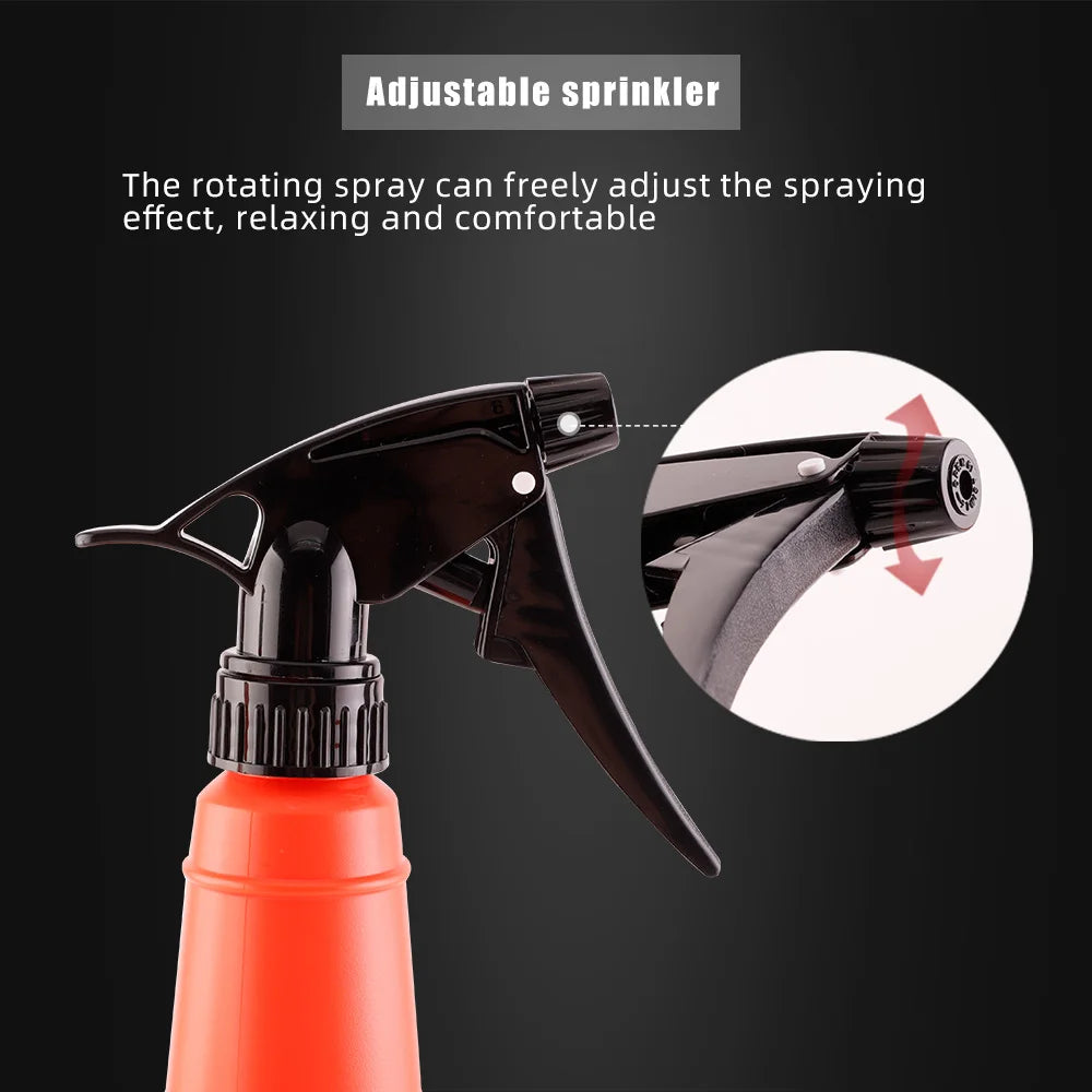 SPTA 1Pcs 700ML Misting Spray Bottle Window Car Wash Sprinkler Liquid Storage Cleaning Tool Home Garden Hand-Held Watering Can