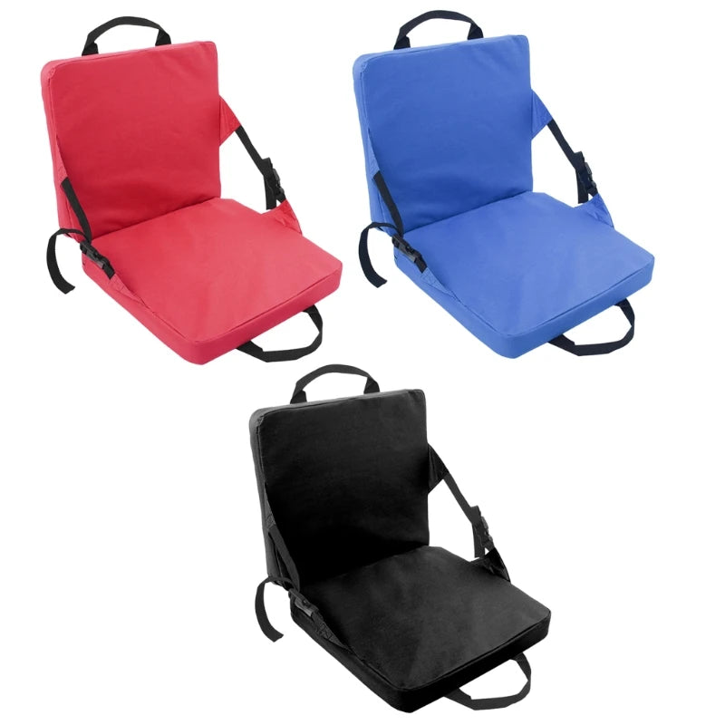 Waterproof Recliner Cushions Folding Stadium for Seat Lounger Pad Boat Canoe Kayak for Seat Outdoor Chair Cushion Comfortable