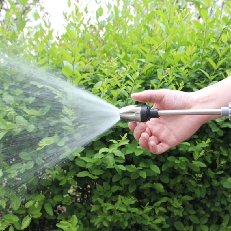 High Pressure Garden Hose Nozzle, Adjustable Water Washer Tool for Cleaning