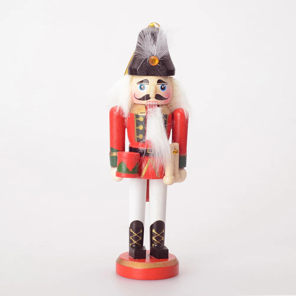 4 Pcs Nutcracker Puppets Nutcrackers Decorations Christmas Xmas Tree Gifts for Stocking Stuffers Hanging Ornaments Pendant