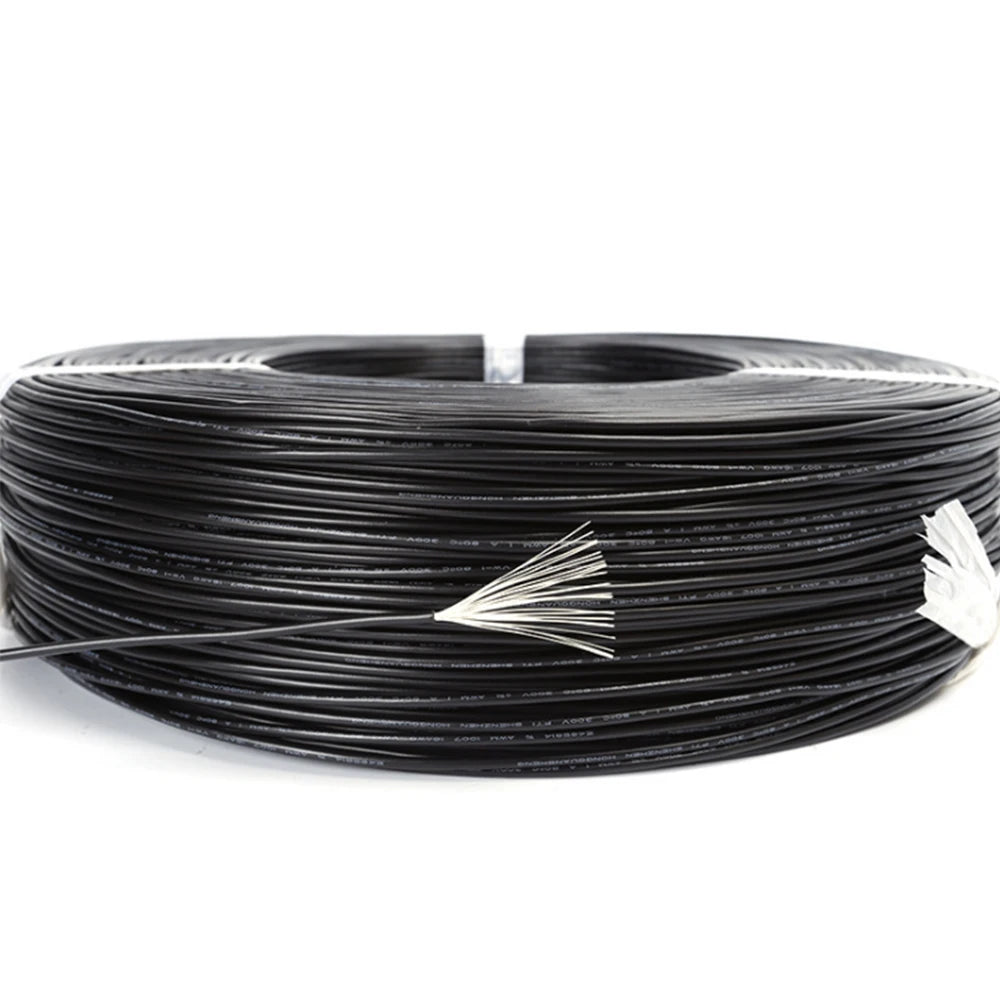 Wholesale 1/5 Meters 1007 28 26 24 22 20 18 16 AWG # PVC RoHs Cable Equipment Electrical Wire AWM Tinned Conductor 300V