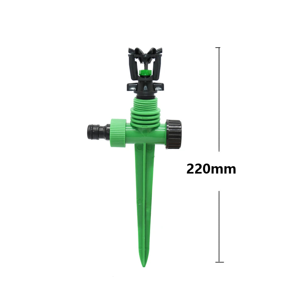 1/2" Male Thread Garden Lawn Rotating Sprinkler Scattering Nozzle 360 Degree Automatic Rotating Watering Irrigation Sprinklers