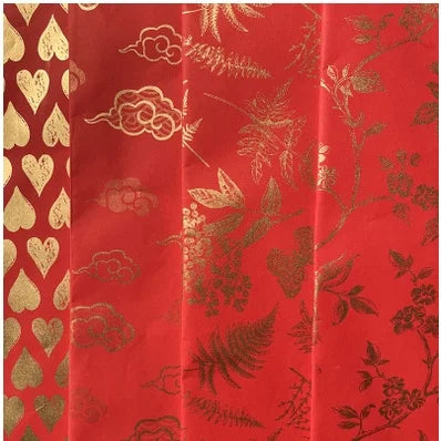 ackaging】Chinese Style Festive Red Box New Year Wedding Wrapping High-End Gift Paper