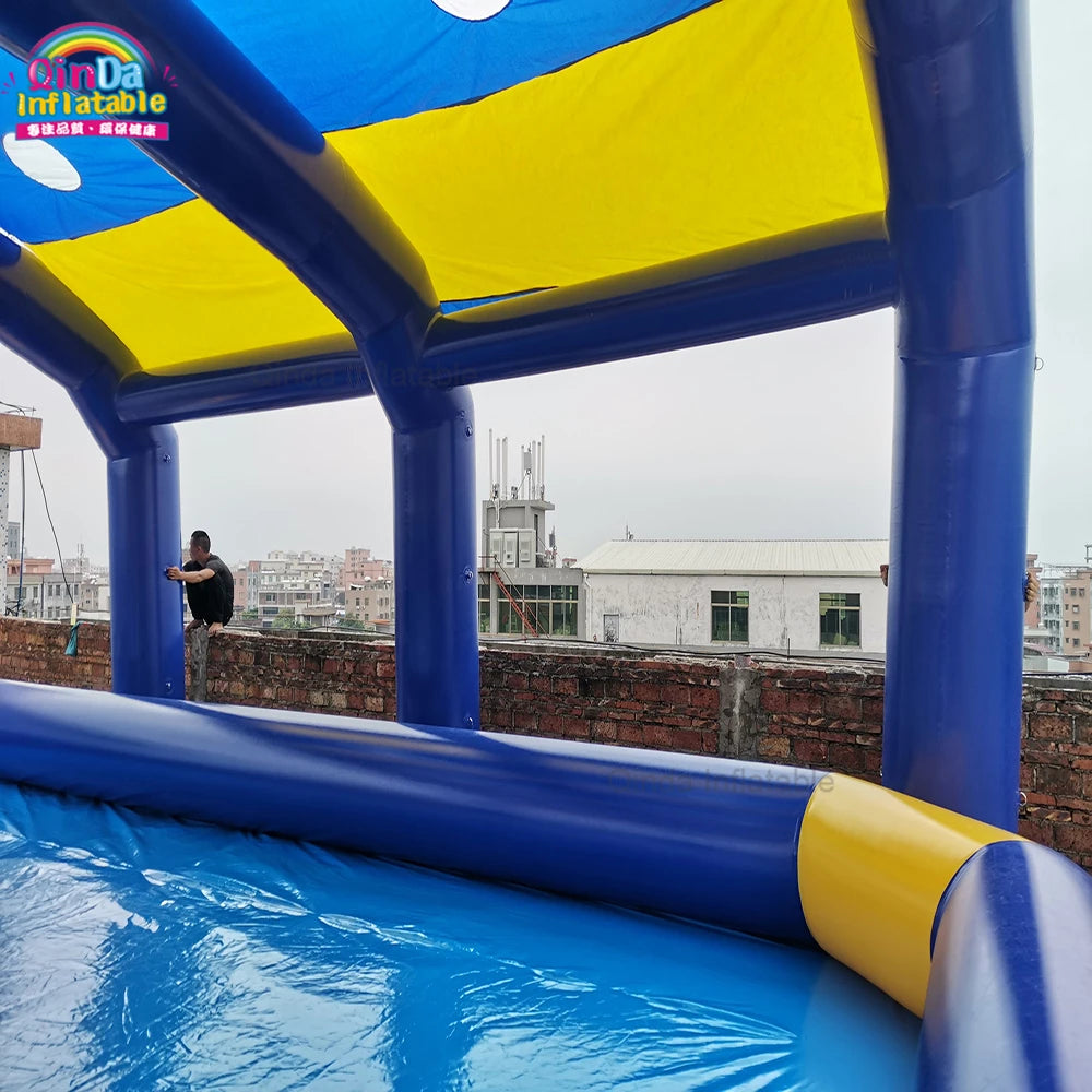 High Quality Inflatable Cover Pool Tent Portable Inflatable Pool With Tent