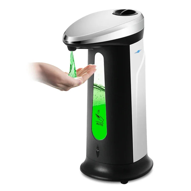 400ml Automatic Liquid Soap Dispensers ABS Intelligent Touchless Sensor Induction Hand Washer For Bathroom Kitchen Dispenser