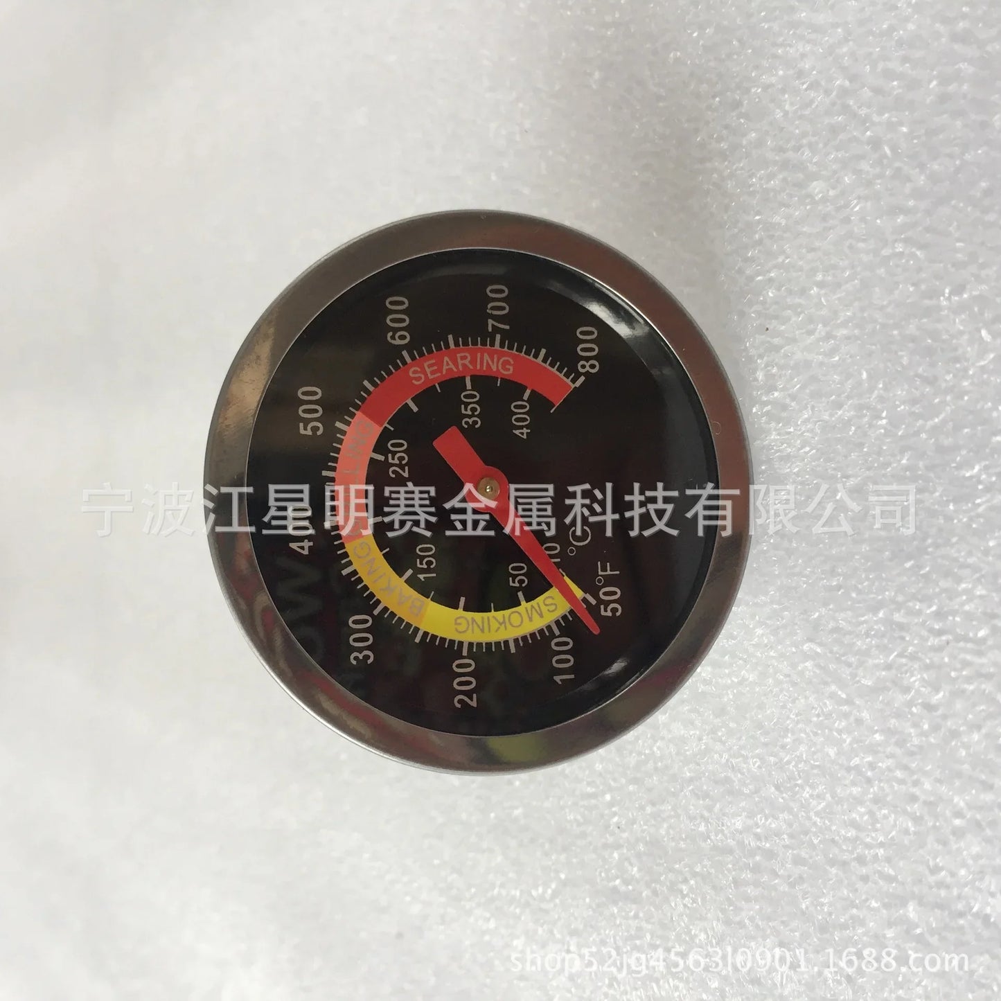 60mm Stainless Steel Pizza Oven Thermometer Baking Food Meat 10-400 Degrees Celsius Grill Barbecue Stove Thermograph