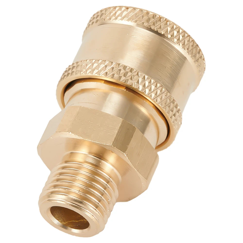 High=Pressure Washer Connectors 1/4inch Male Quick Release Adapter Fitting Water=Gun Nozzle Quick Connect Parts Garden Tool Part