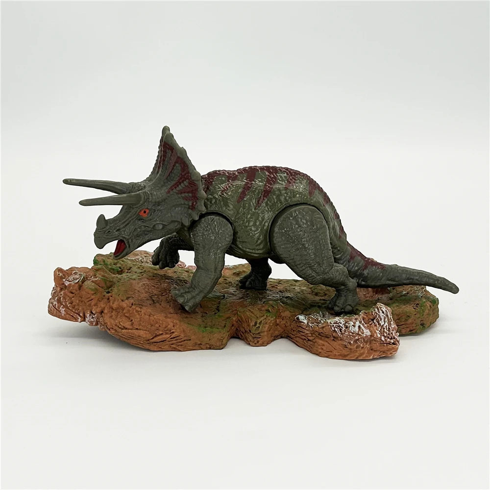 Jurassic World Triceratops action figure Movie Model Animal Decoration Collect Halloween Christmas Birthday Gift Kids Dino Toy