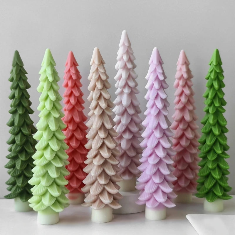 Tree Making Molds Soap Molds Silicone Ornament Molds for Candle