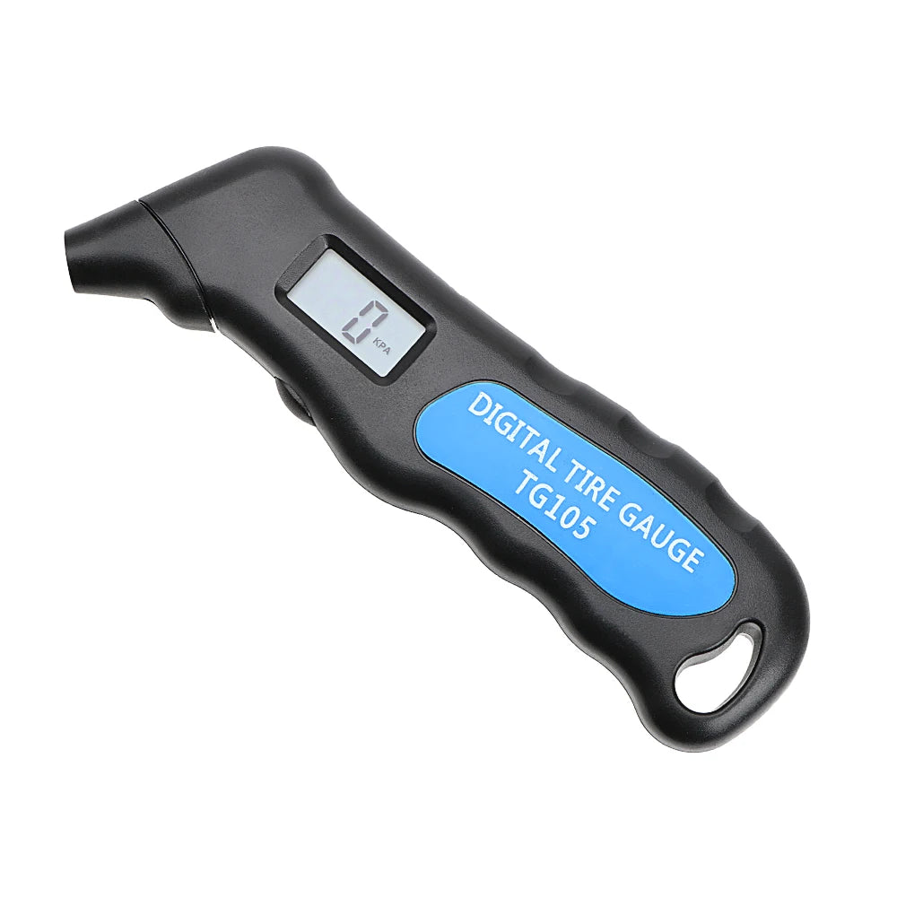 0-100Psi / 0-7Bar Tyre Pressure Meter Motorcycle Tire Test Gauge Tester TPMS Digital Manometer Bike Car Accessories Universal