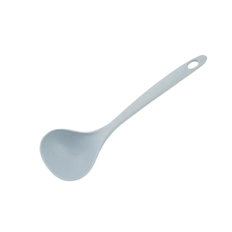 Wheat straw spoons,plastic large soup spoons,kitchen utensils