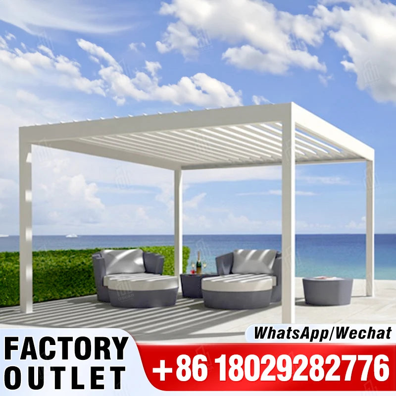 Wooden Pergola Gazebo for Patio Arched Roof Outdoor Pergola Garden Shelter Cedar Framed for Backyard and Lawn