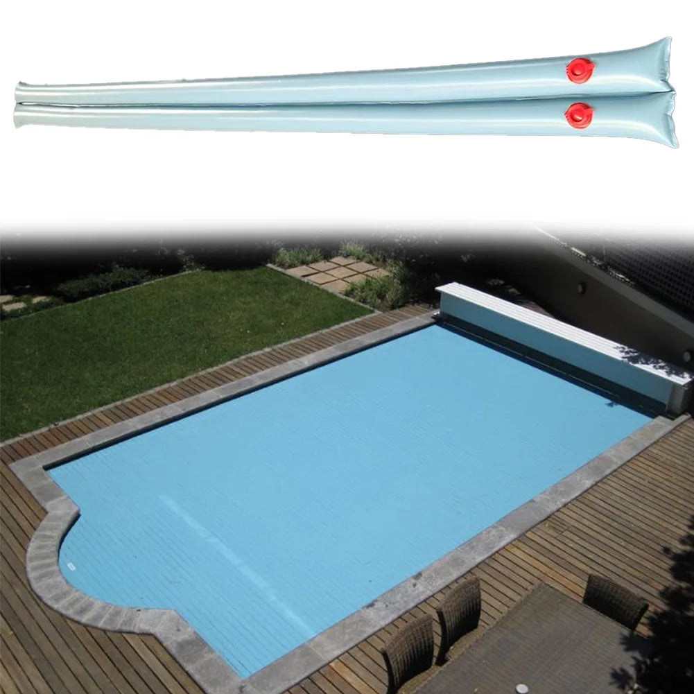 Winter Pool Cover Swimming Pool Drain Bags Backyard Protection Balanced Weight Distribution Easy Filling And Emptying