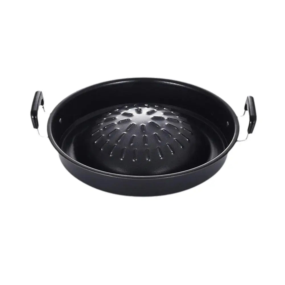 2 In1 Thai Restaurant Grill & Shabu Shab Barbecue Pan Tools Cooking Kitchen Household Basket Steamer Cookware Q3m8